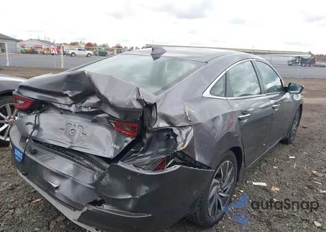 2022 Honda Insight Touring from USA, damaged, VIN 19XZE4F91NE003817